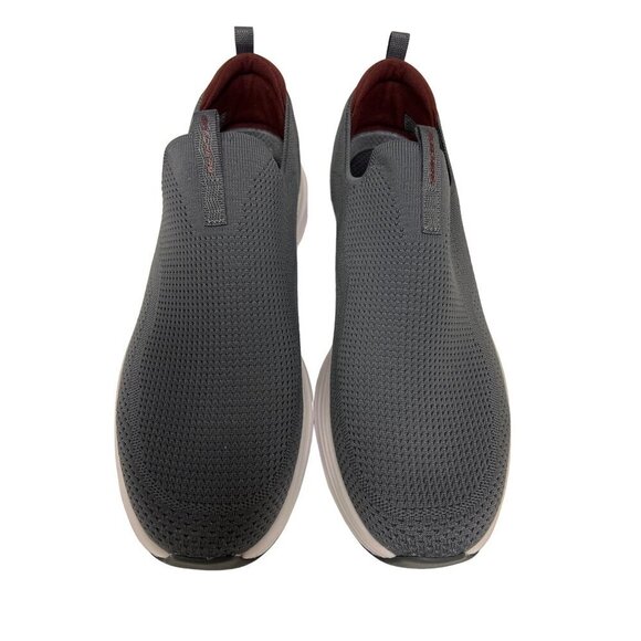 NEW! Skecher Vapor Foam Slip On Covet Grey Sneaker Shoes Wide Fit Men's Size 11. - Picture 5 of 10